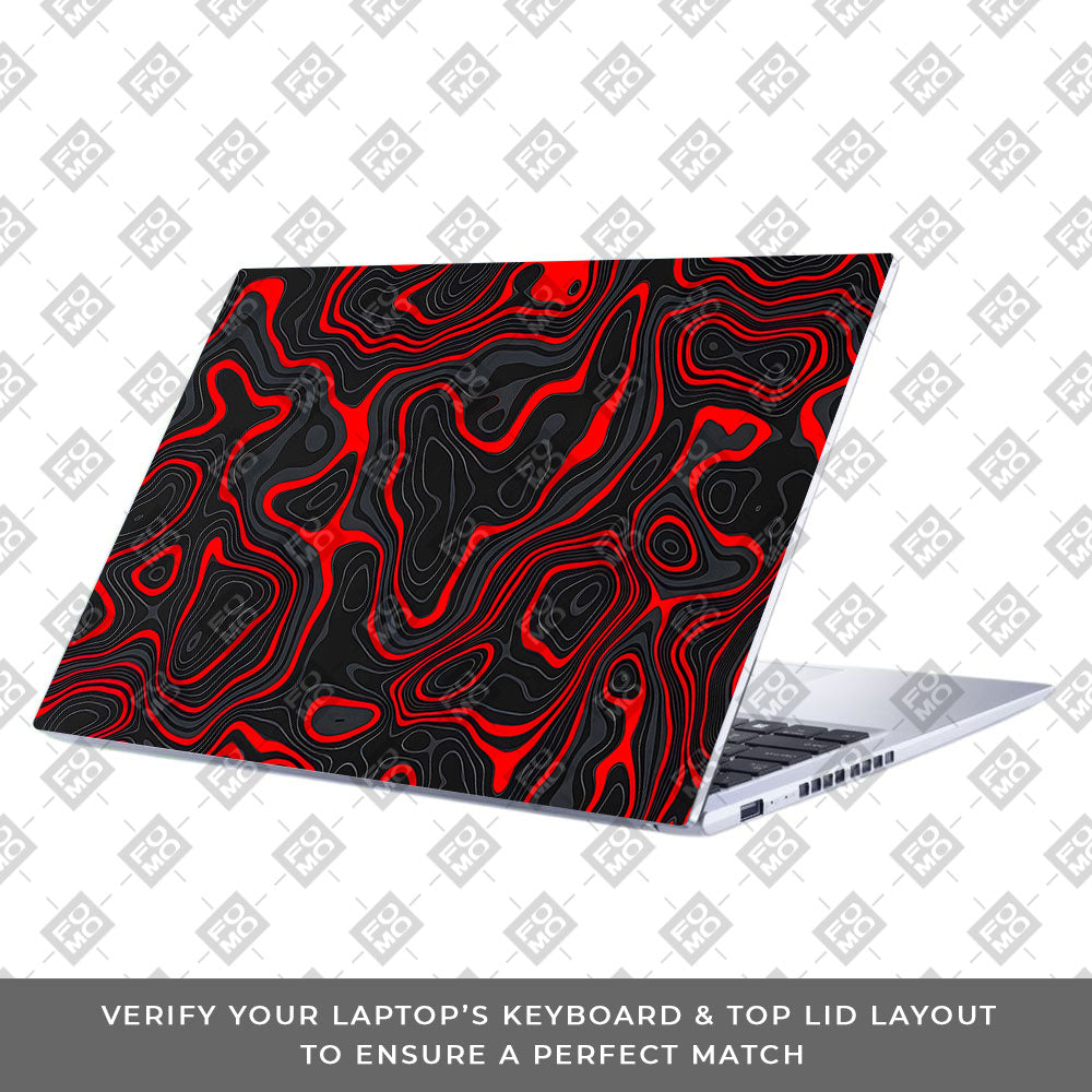 Crimson Waves Asus Vivobook 15 X1502VA Laptop Skin