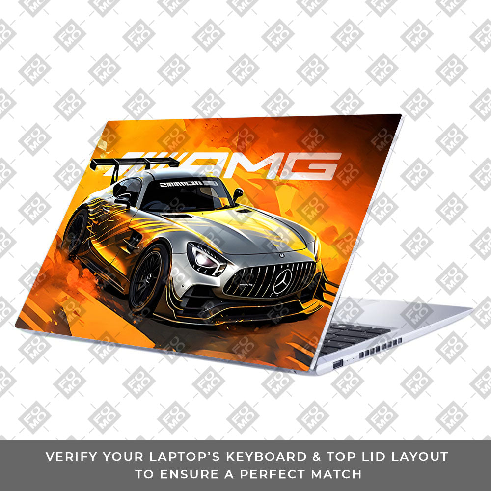 Mercedes AMG GT Asus Vivobook 15 X1502VA Laptop Skin