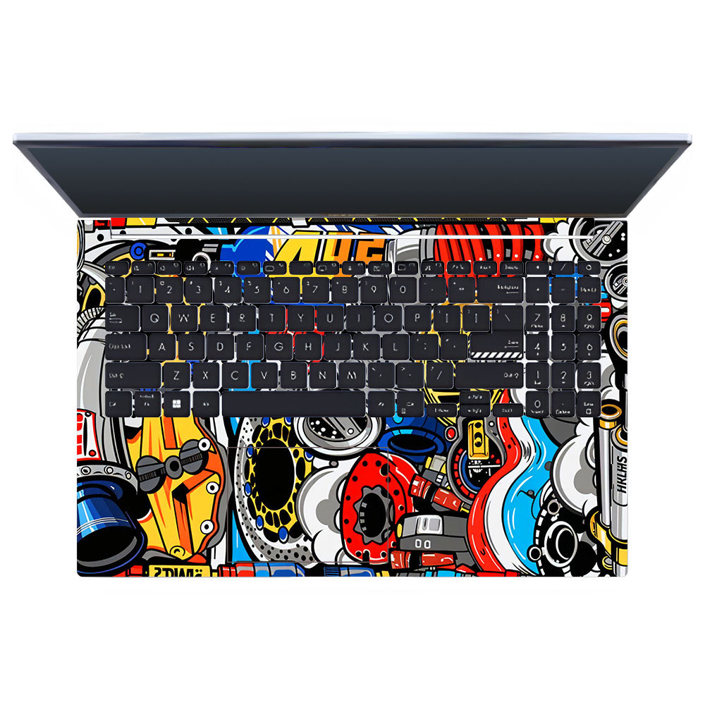 Mechanical Chaos Asus Vivobook 15 X1502VA Laptop Skin