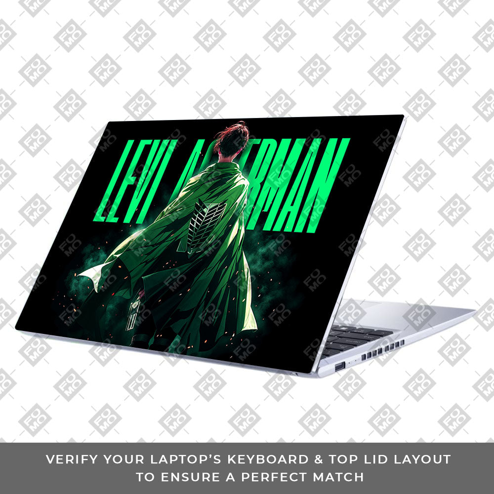 Levi Ackerman Stance Asus Vivobook 15 X1502VA Laptop Skin