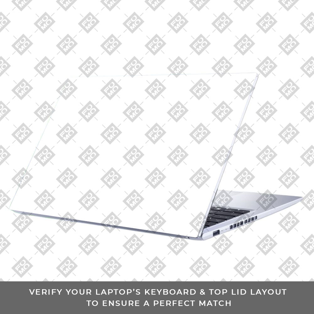 Textured White Asus Vivobook 15 X1502VA Laptop Skin