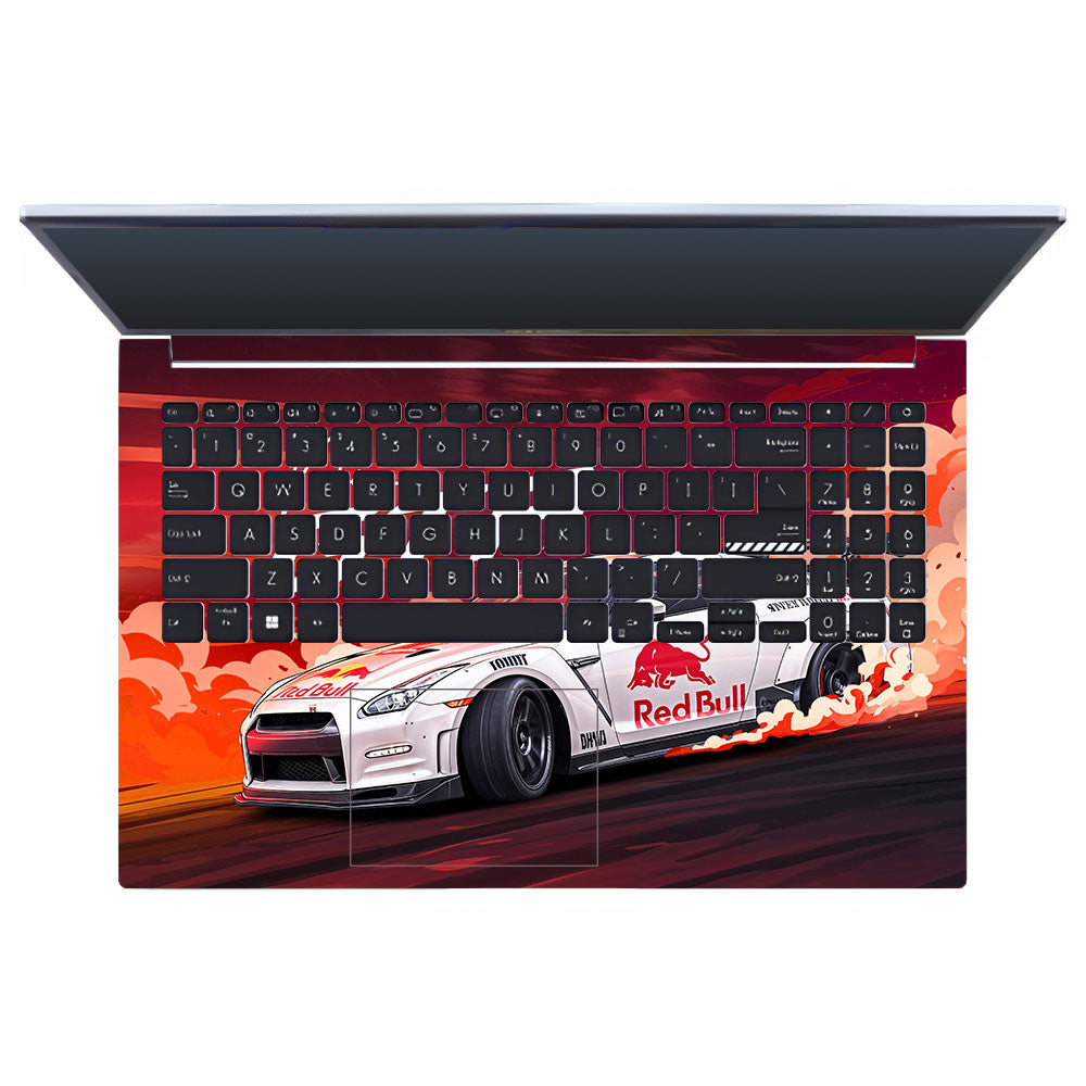Nissan GTR Red Bull Drift Fury Asus Vivobook 15 X1502VA Laptop Skin