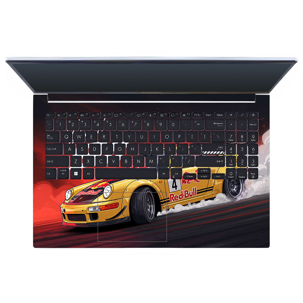 Porsche 911 Red Bull Classic Racer Asus Vivobook 15 X1502VA Laptop Skin