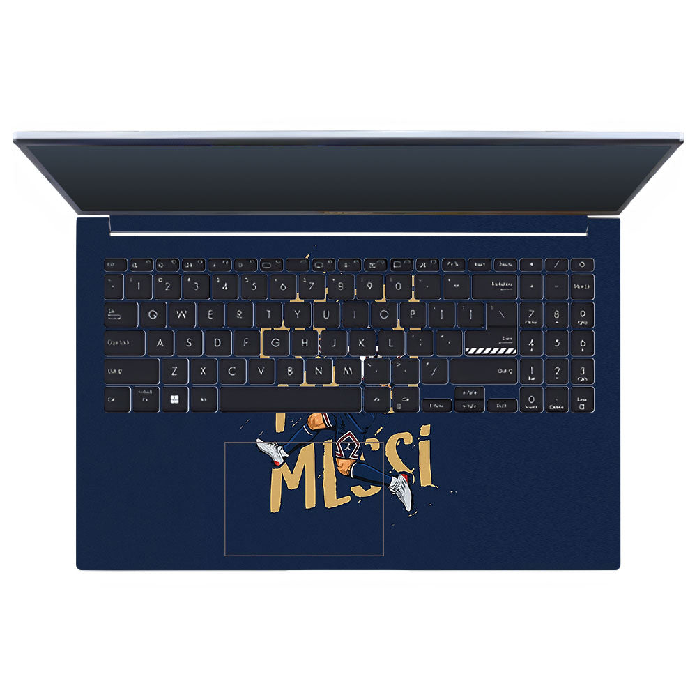 Messi Motion Masterpiece Asus Vivobook 15 X1502VA Laptop Skin