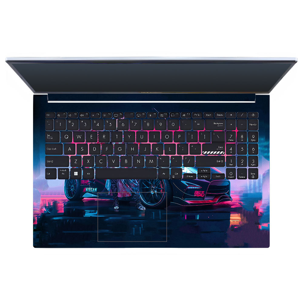 Neon Bloom Nezuko Racer Asus Vivobook 15 X1502VA Laptop Skin