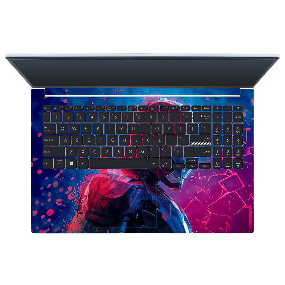 Iron Man Neon Tech Asus Vivobook 15 X1502VA Laptop Skin