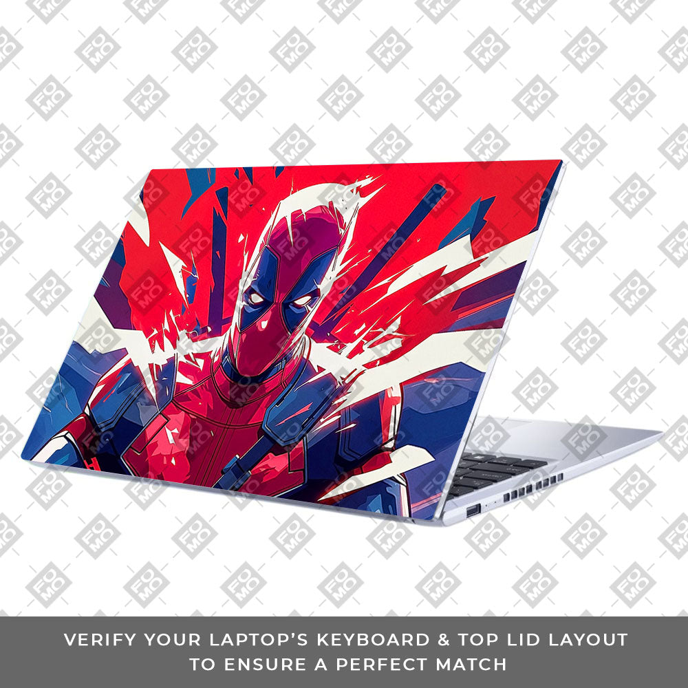 Deadpool Power Burst Asus Vivobook 15 X1502VA Laptop Skin