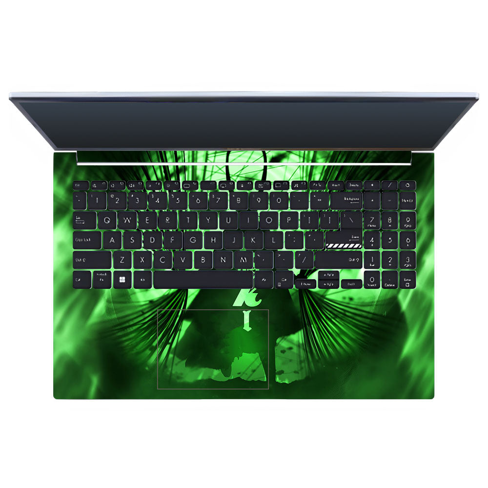 Loki's Green Aura Asus Vivobook 15 X1502VA Laptop Skin