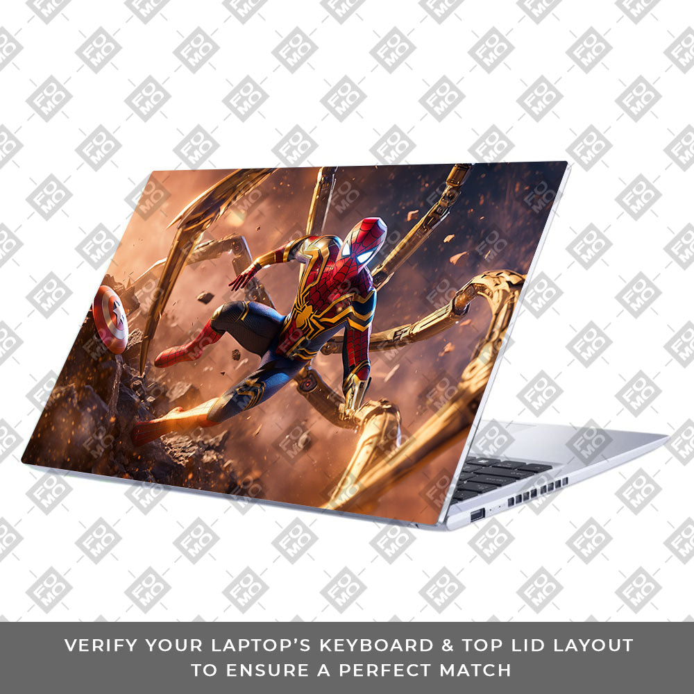 Spider Man Mech Arms Asus Vivobook 15 X1502VA Laptop Skin