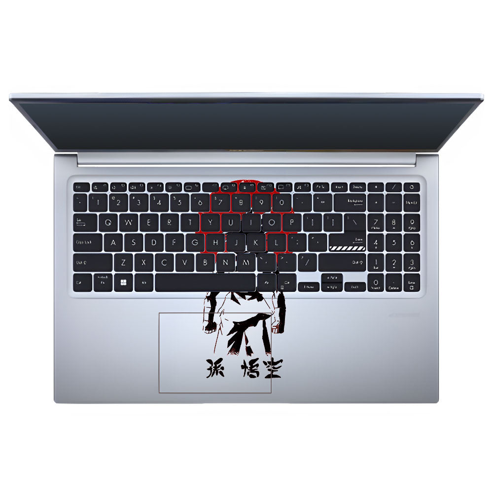 Transparent Sunset Samurai Asus VivoBook 15 X1502VA Laptop Skin