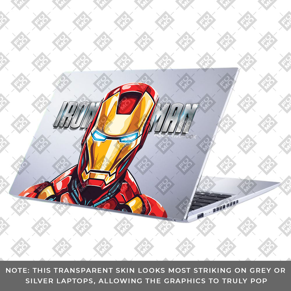 Transparent Arc Reactor Asus VivoBook 15 X1502VA Laptop Skin