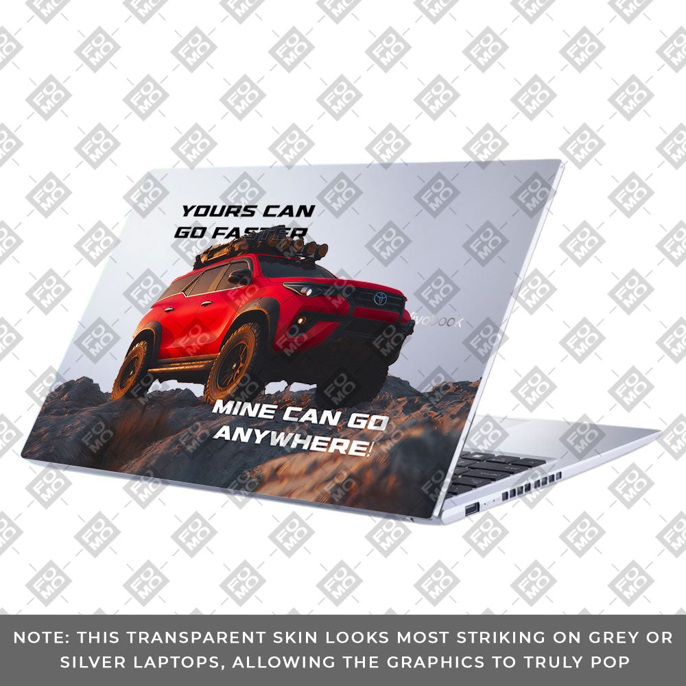 Transparent Off-Road Beast Asus VivoBook 15 X1502VA Laptop Skin