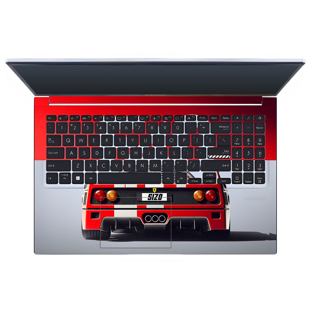Transparent Ferrari F40 Asus VivoBook 15 X1502VA Laptop Skin