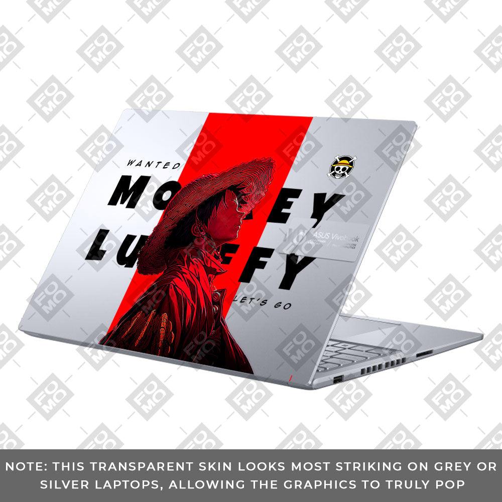 Transparent Pirate King Asus VivoBook 16X K3605 Laptop Skin