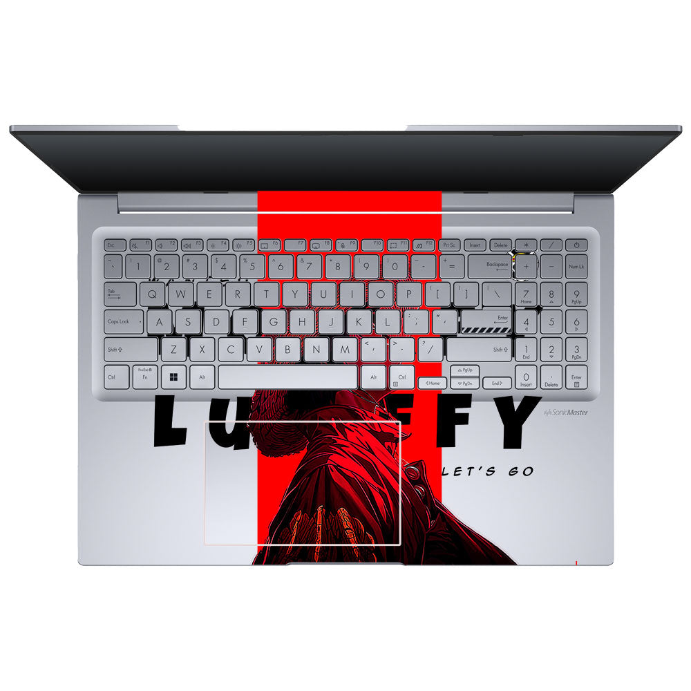 Transparent Pirate King Asus VivoBook 16X K3605 Laptop Skin