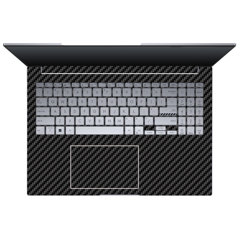 Textured Carbon Fibre Asus VivoBook 16X K3605 Laptop Skin