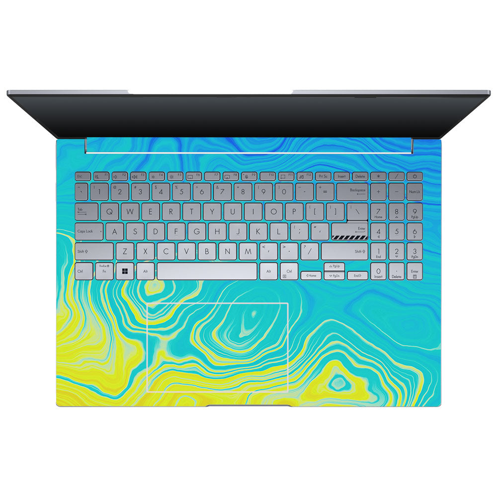 Ocean Gradient Waves Asus VivoBook 16X K3605 Laptop Skin