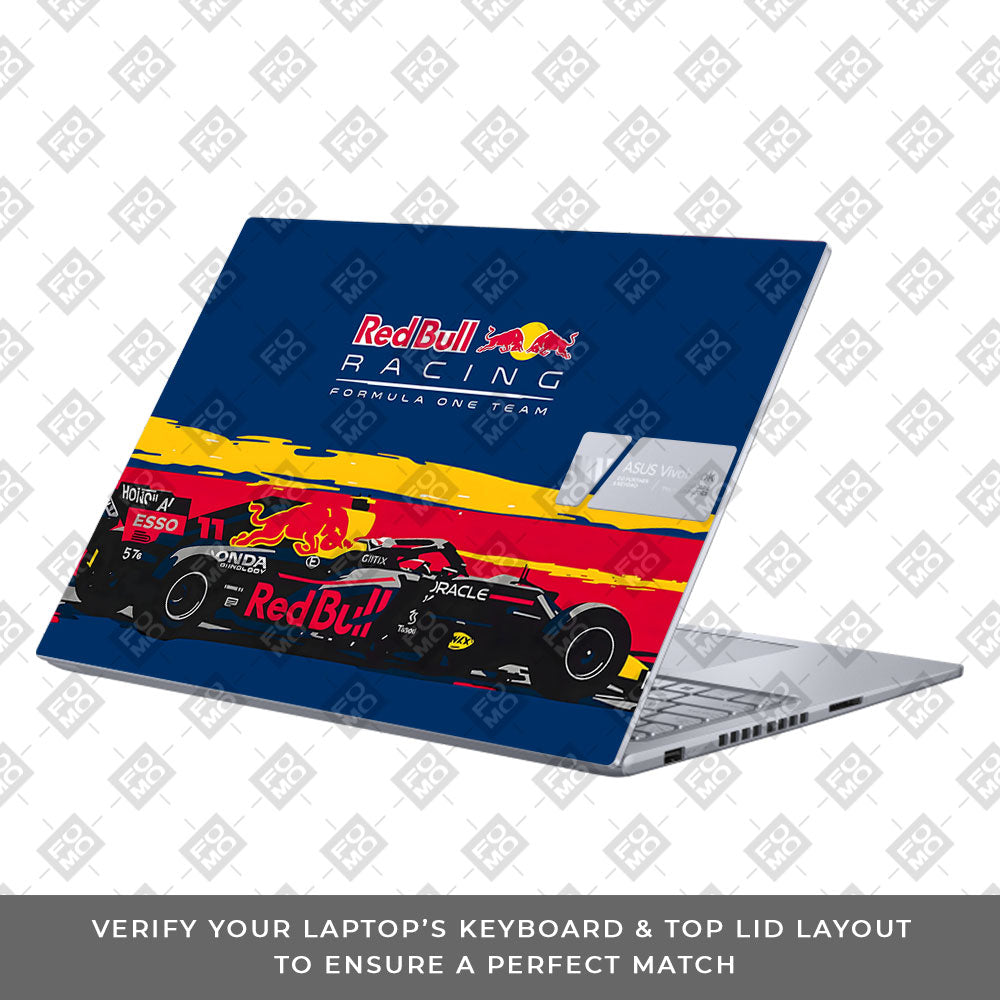 Red Bull Racing Formula One Team Asus VivoBook 16X K3605 Laptop Skin