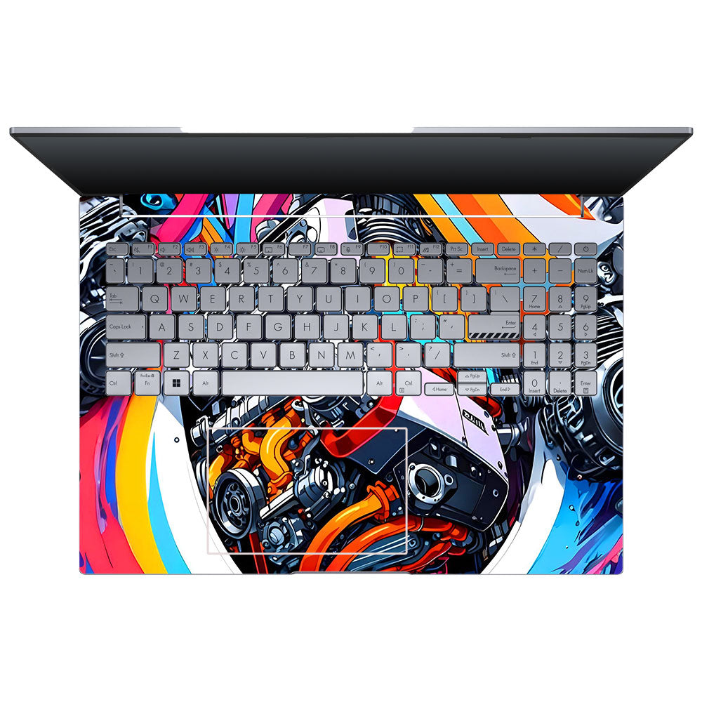 Power in Motion Asus VivoBook 16X K3605 Laptop Skin