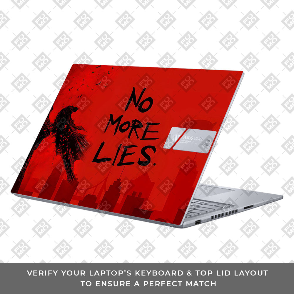 Batman No More Lies Asus VivoBook 16X K3605 Laptop Skin