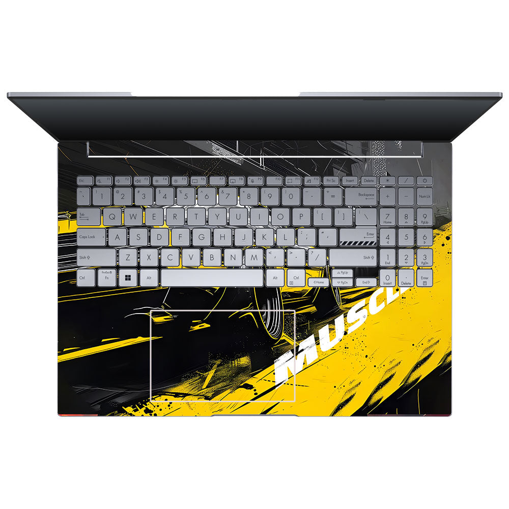 Black Muscle Asus VivoBook 16X K3605 Laptop Skin