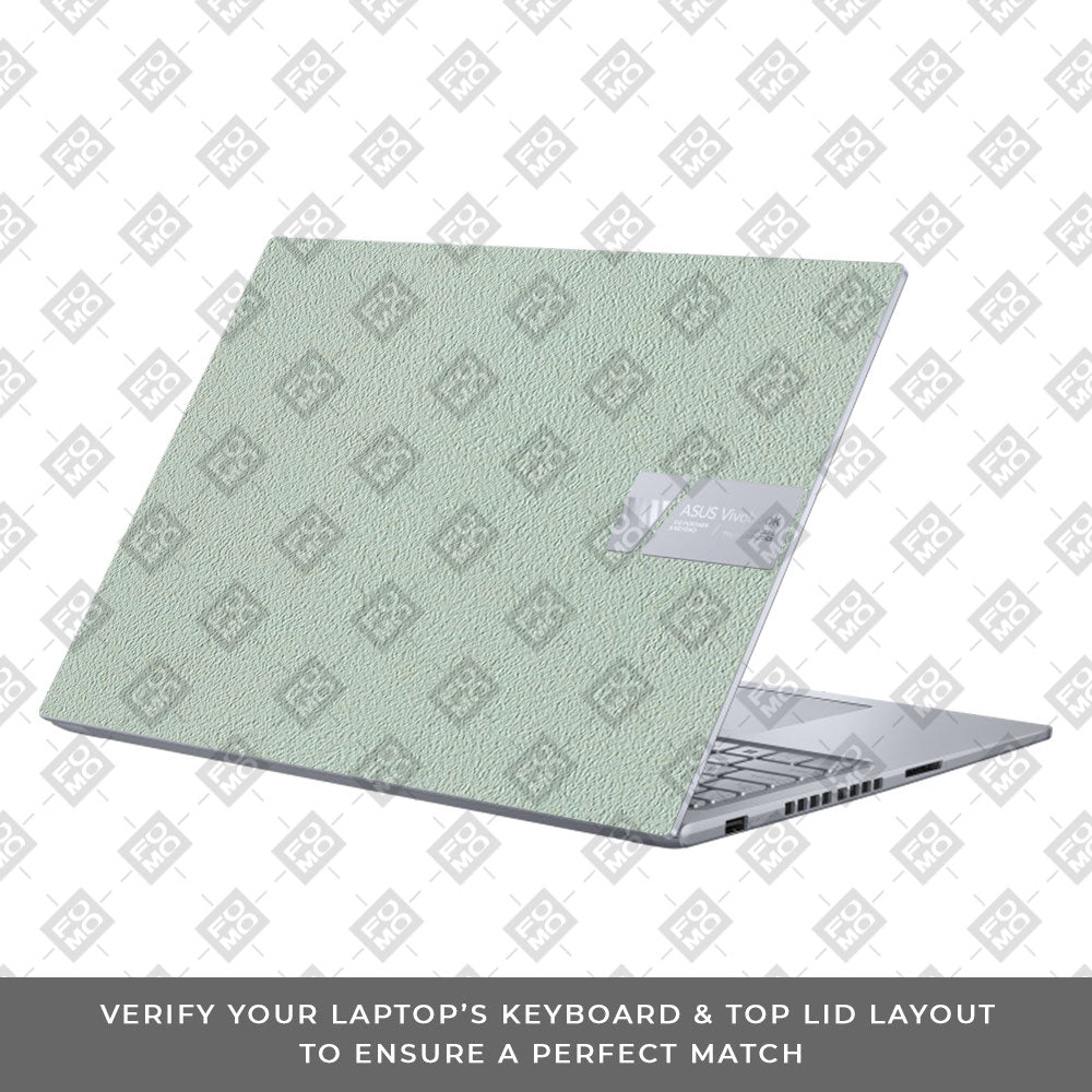 Textured Aqua Stone Asus VivoBook 16X K3605 Laptop Skin