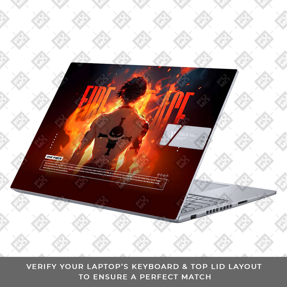Fire Fist Ace Asus VivoBook 16X K3605 Laptop Skin