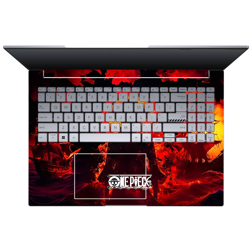 Luffy's Burning Tide Asus VivoBook 16X K3605 Laptop Skin