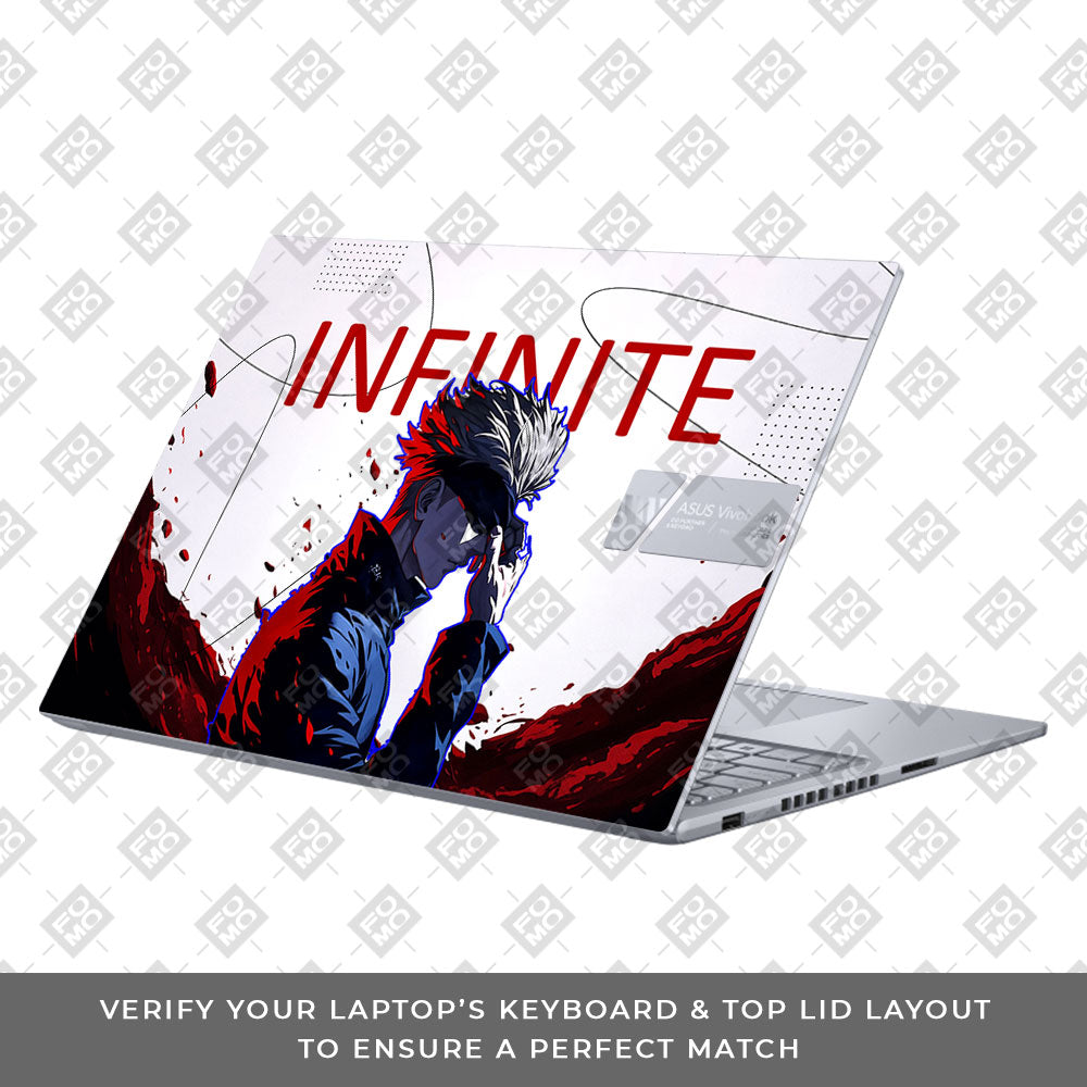JJK Satoru Gojo Asus VivoBook 16X K3605 Laptop Skin