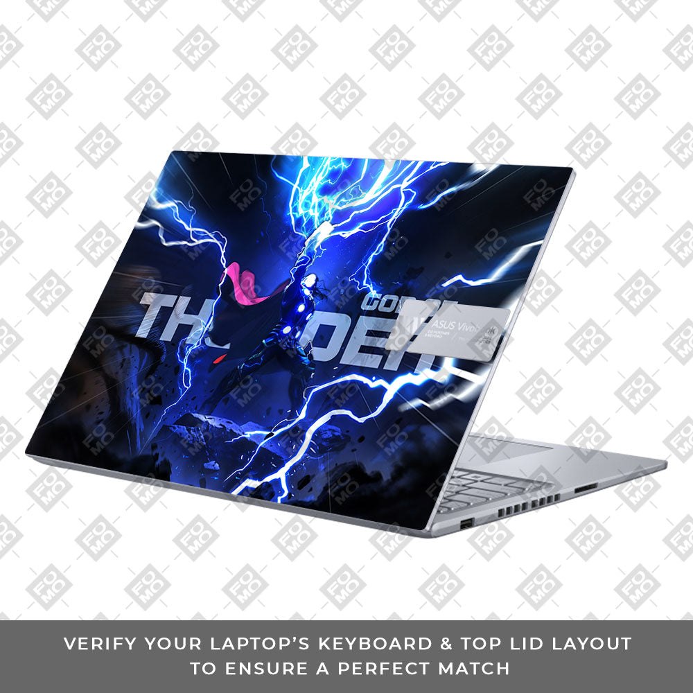 Thor God of Thunder Asus VivoBook 16X K3605 Laptop Skin
