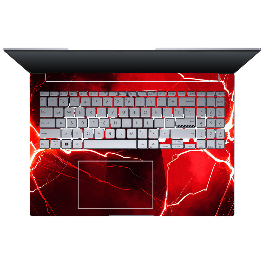 Red Rage Batman Asus VivoBook 16X K3605 Laptop Skin
