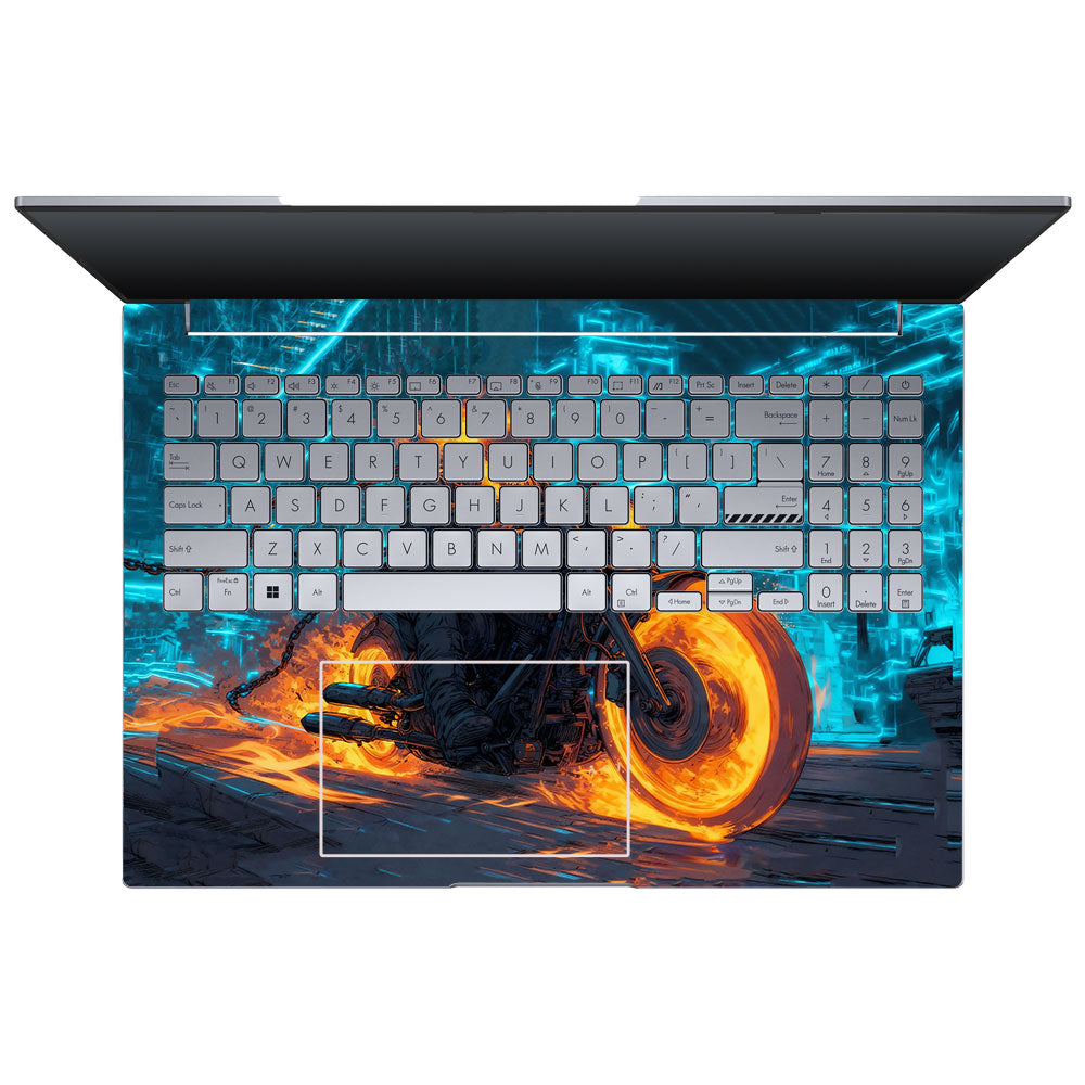 Hellfire Rider Asus VivoBook 16X K3605 Laptop Skin