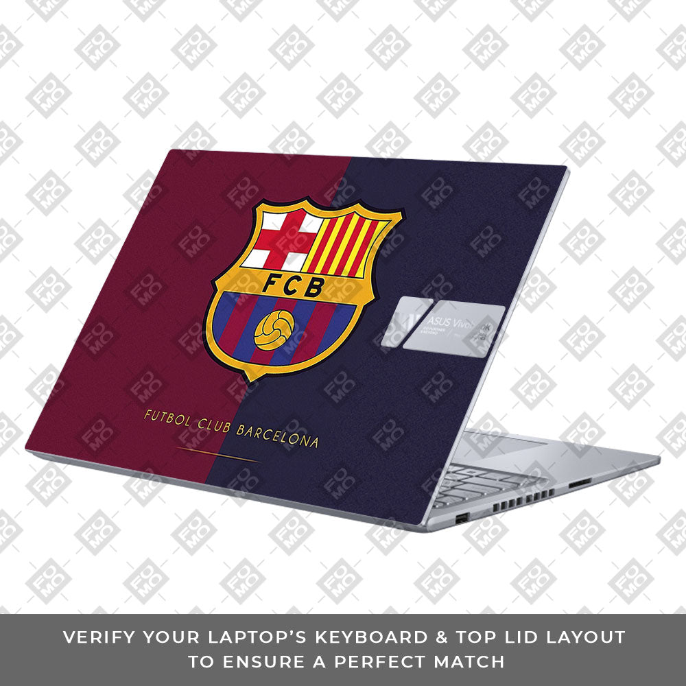 Catalan Pride Barcelona Legacy Asus VivoBook 16X K3605 Laptop Skin