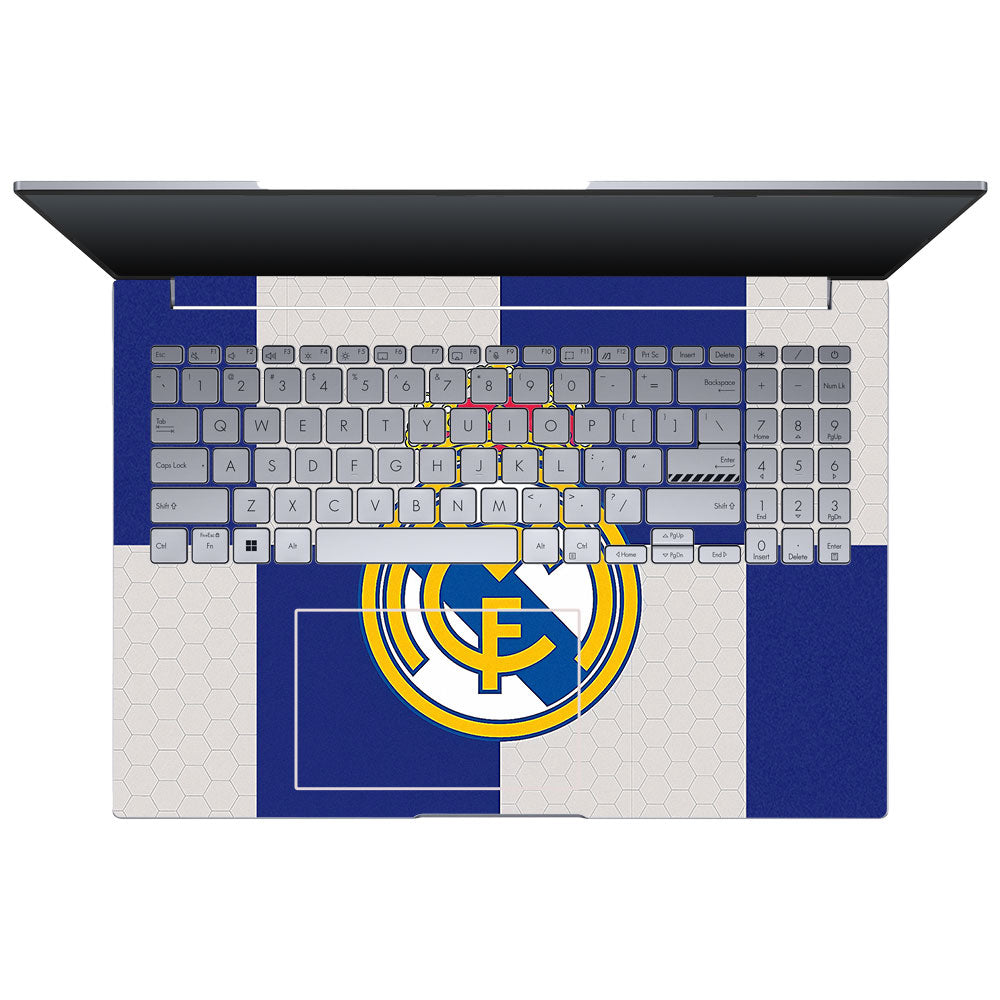 Royal Reign Real Madrid Glory Asus VivoBook 16X K3605 Laptop Skin