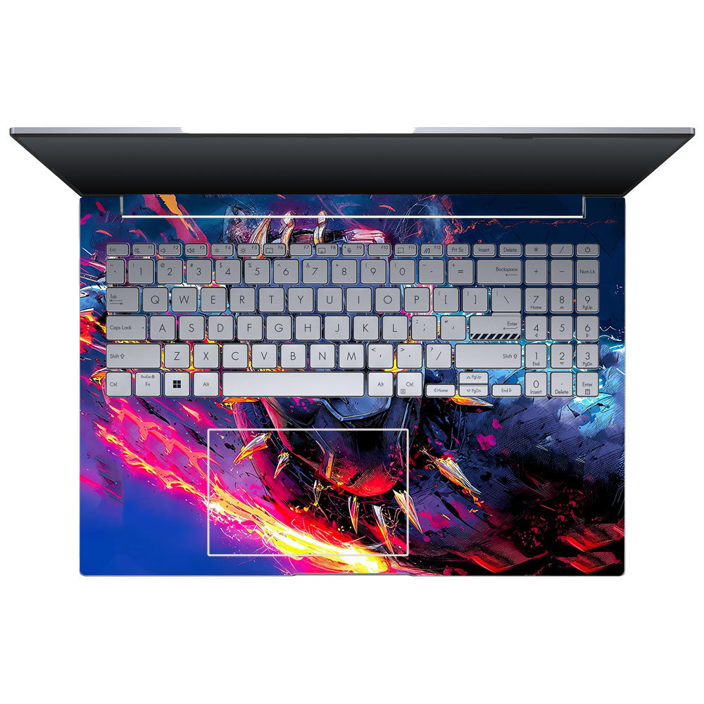 Vibranium Fury Wakandan Charge Asus VivoBook 16X K3605 Laptop Skin