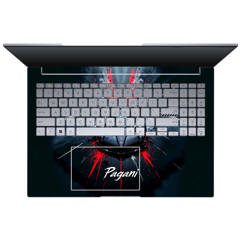 Pagani Midnight Impact Asus VivoBook 16X K3605 Laptop Skin