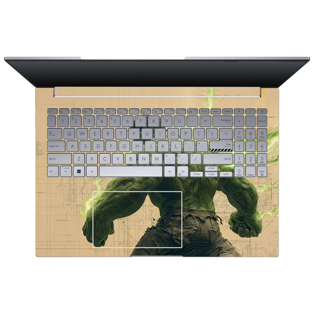 Hulk Unleashed Asus VivoBook 16X K3605 Laptop Skin