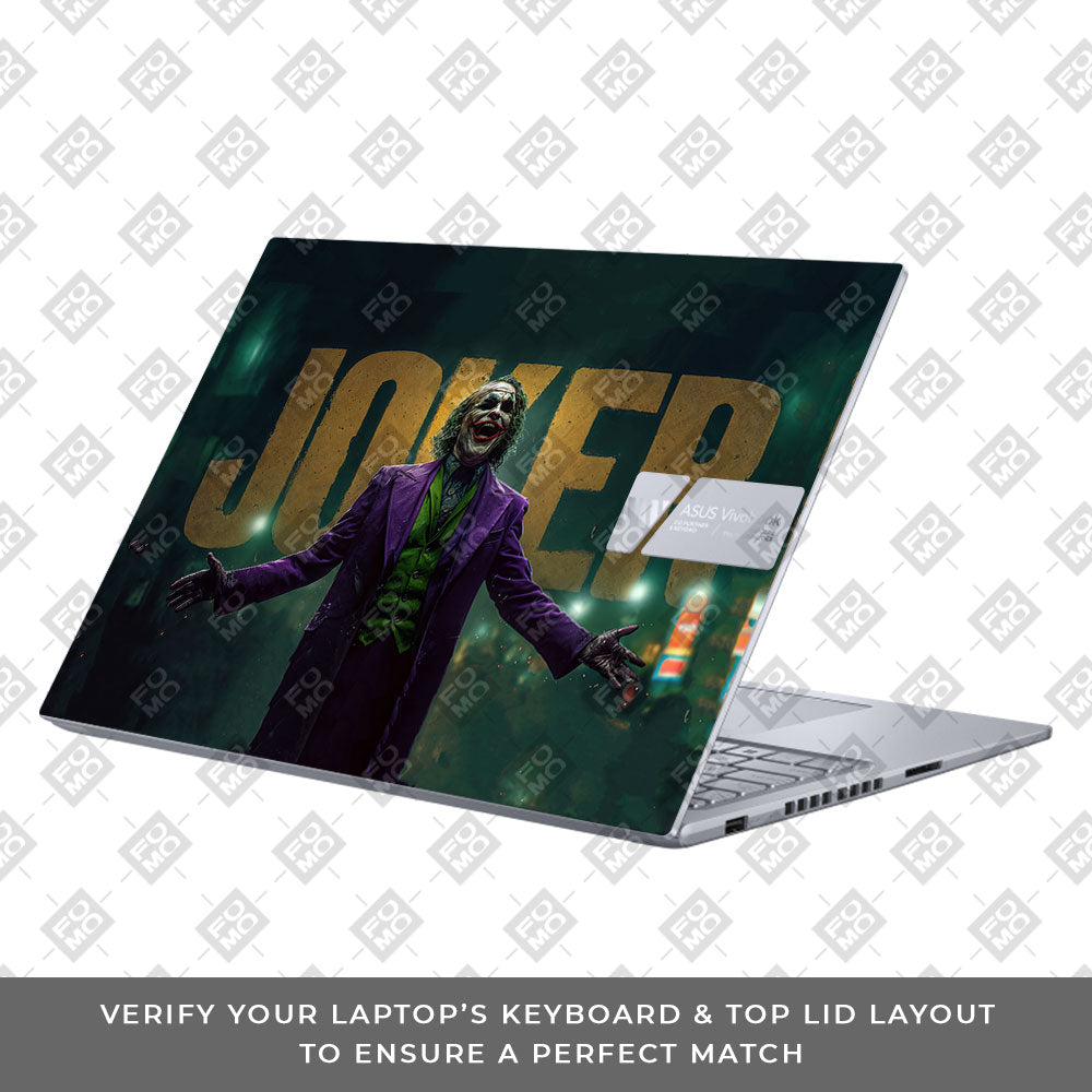 The Joker Chaos Asus VivoBook 16X K3605 Laptop Skin