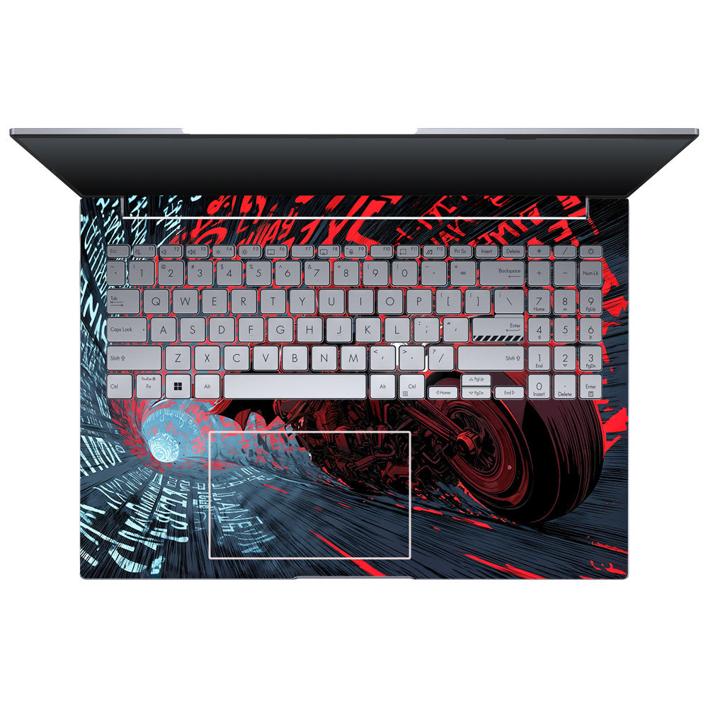 Dark Knight Overdrive Asus VivoBook 16X K3605 3D Laptop Skin