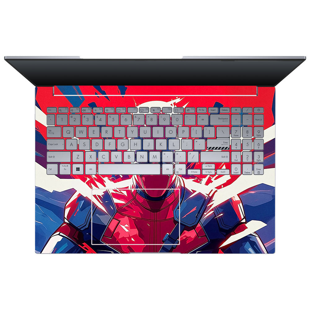 Deadpool Power Burst Asus VivoBook 16X K3605 Laptop Skin