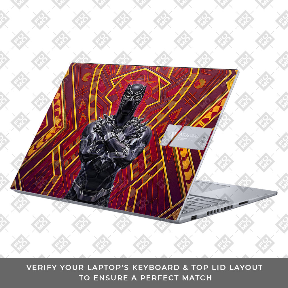 Wakanda Royal Power Asus VivoBook 16X K3605 3D Laptop Skin