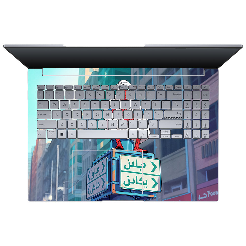 Arabian Spider Man Asus VivoBook 16X K3605 Laptop Skin