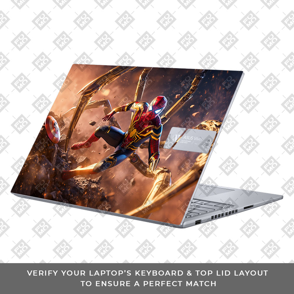 Spider Man Mech Arms Asus VivoBook 16X K3605 Laptop Skin