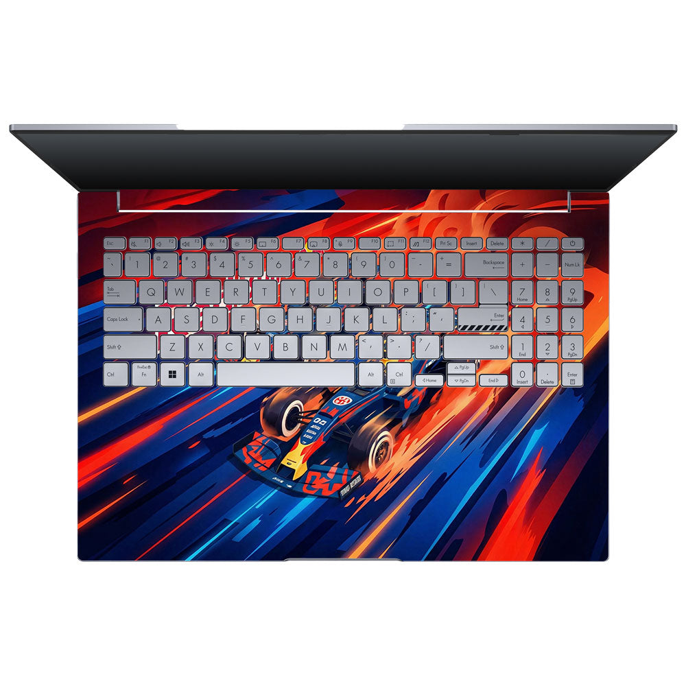 Red Bull Racing Velocity Asus VivoBook 16X K3605 Laptop Skin