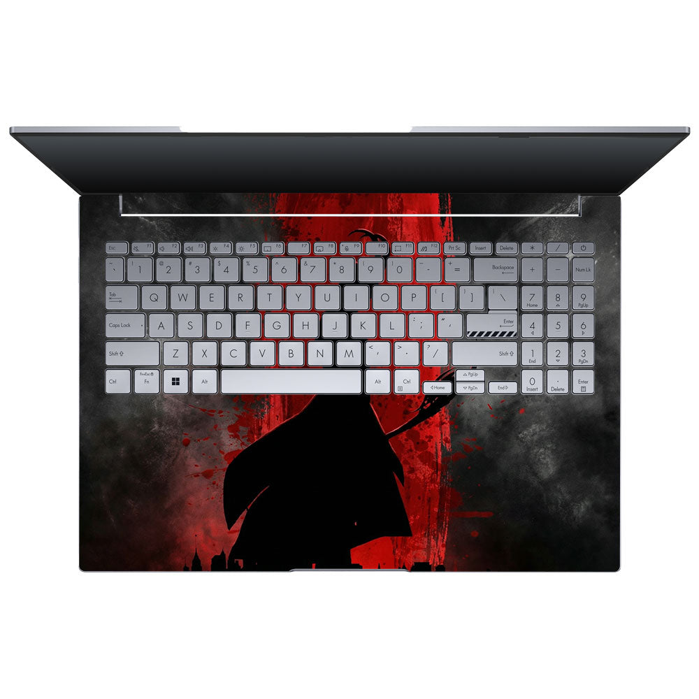 Loki Silhouette Red Strike Asus VivoBook 16X K3605 Laptop Skin
