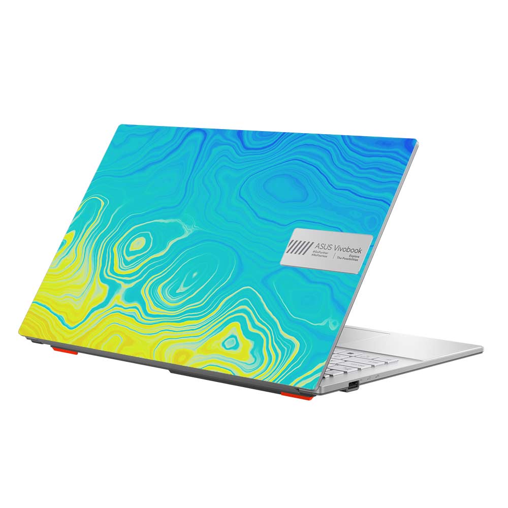 Ocean Gradient Waves Asus Vivobook Go 15 E1504G Laptop Skin