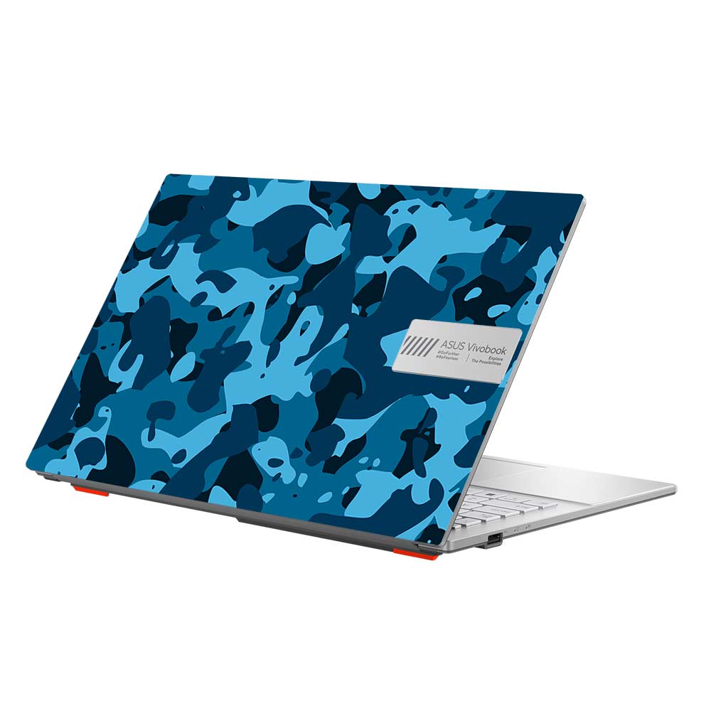 Deep Ocean Camo Asus Vivobook Go 15 E1504G Laptop Skin