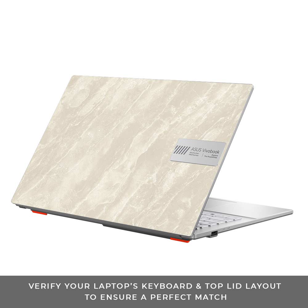 Textured Marble Asus Vivobook Go 15 E1504G Laptop Skin