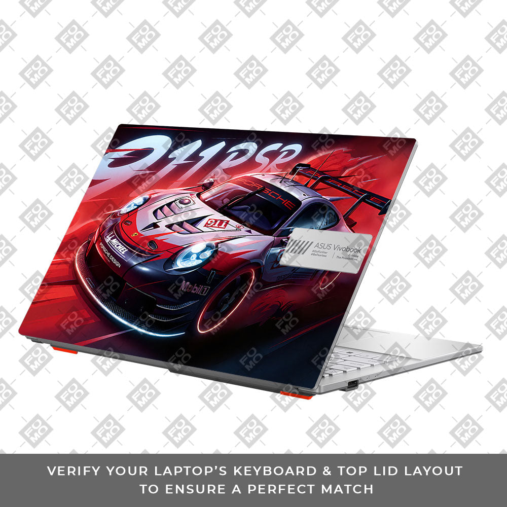 Porsche 911 RSR Asus Vivobook Go 15 E1504G Laptop Skin