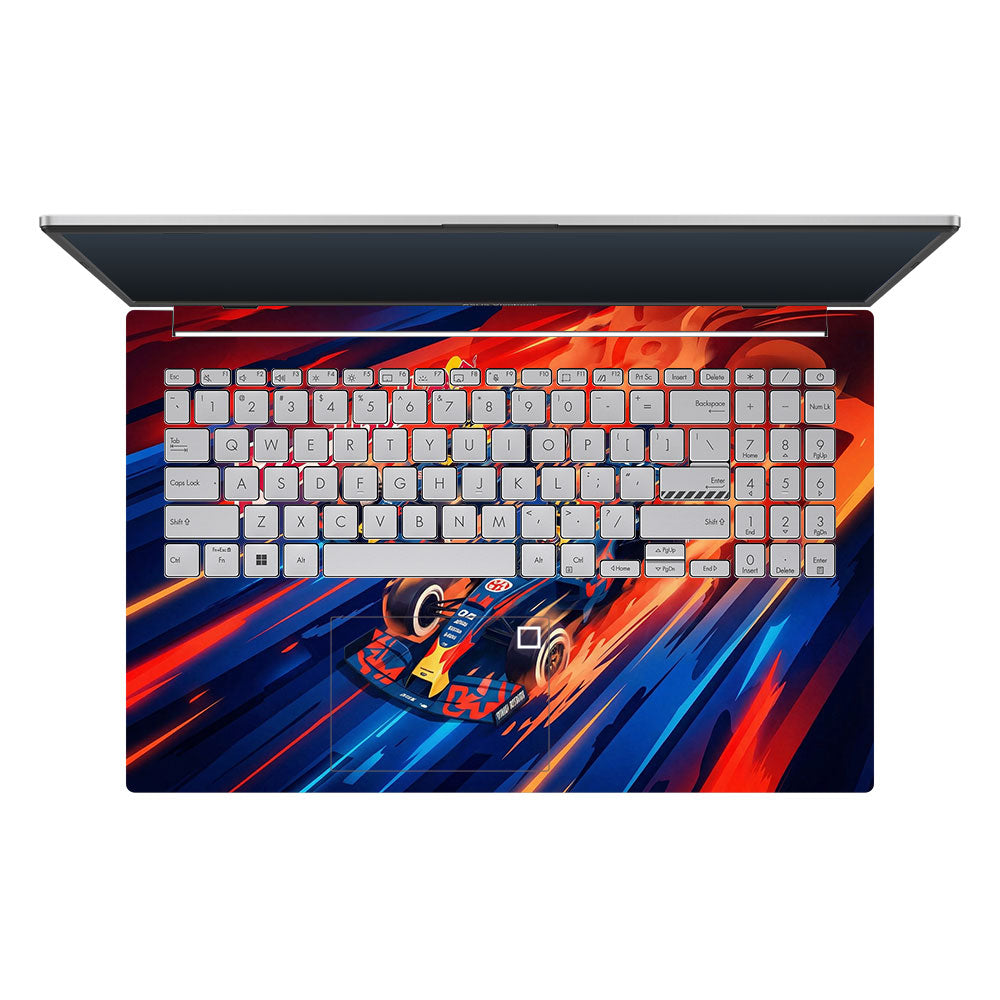 Red Bull Racing Velocity Asus Vivobook Go 15 E1504G Laptop Skin